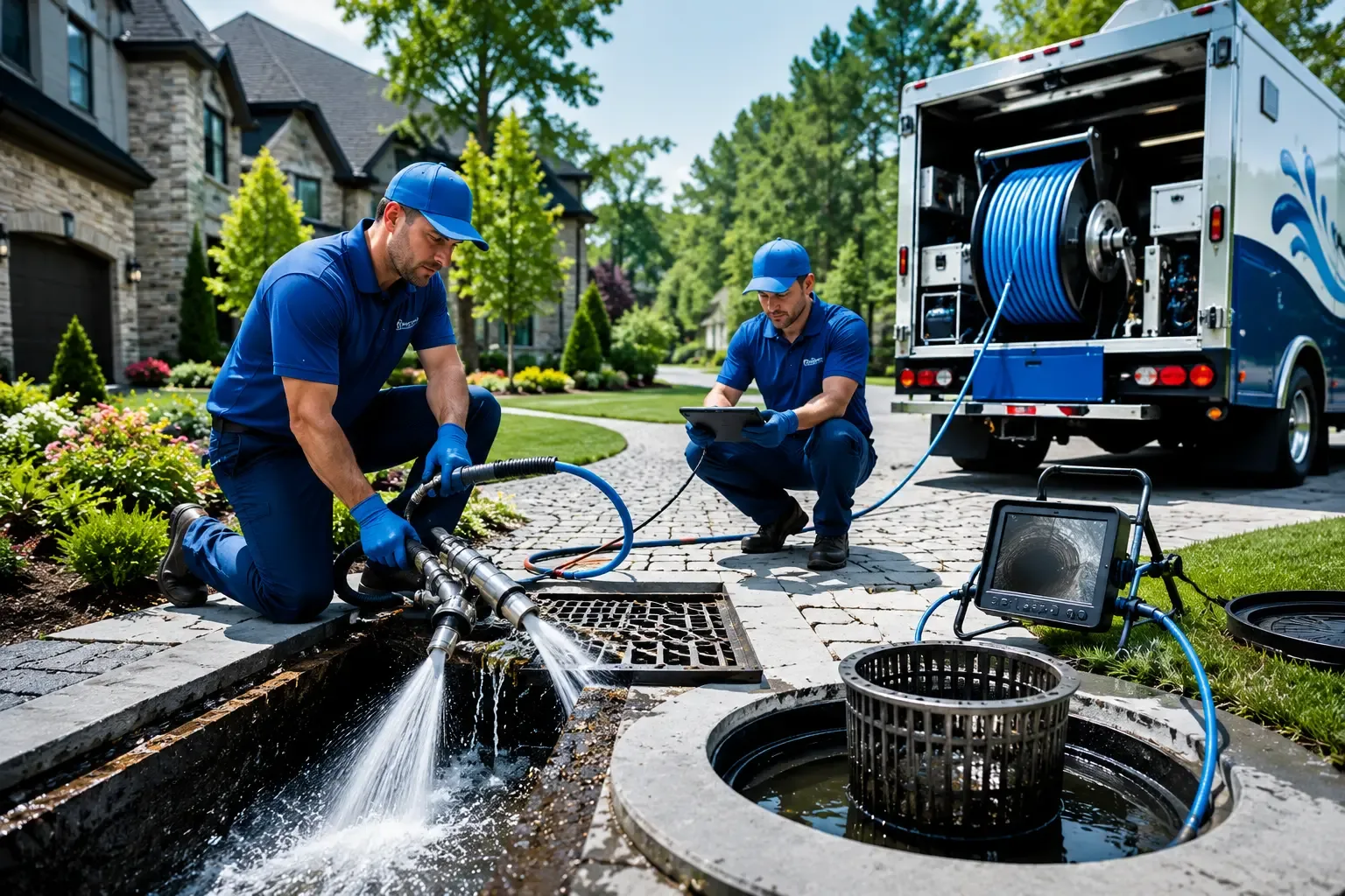 Local outdoor drain cleaning professionals in Collins, OH