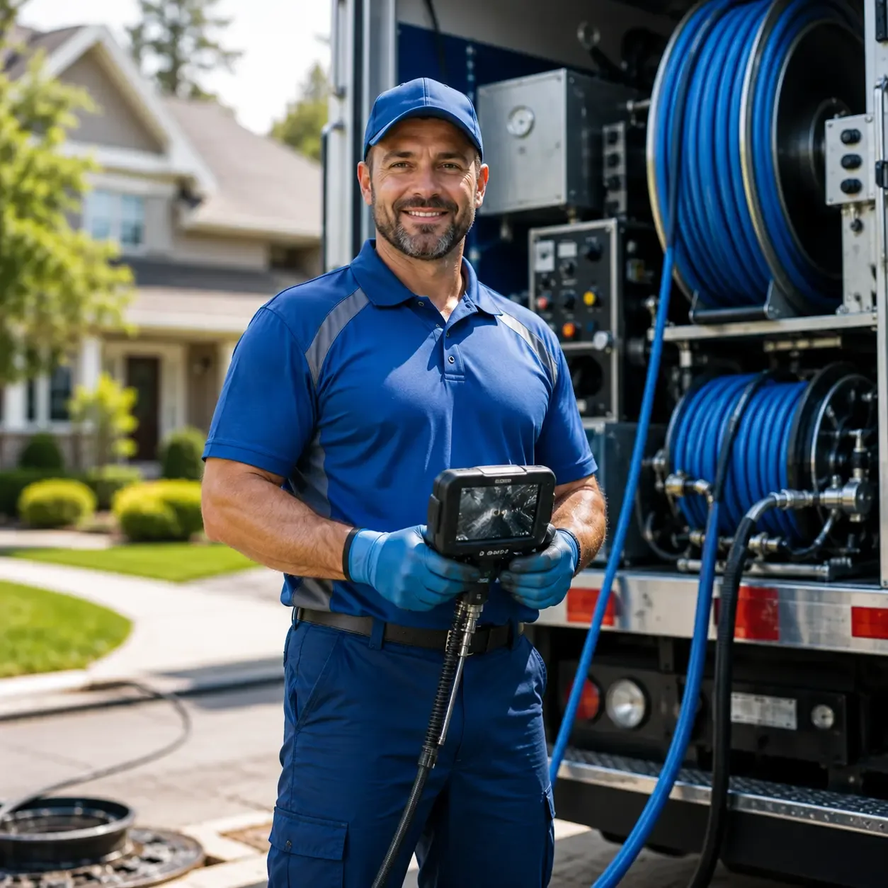 Local outdoor drain cleaning specialists in Collins, OH